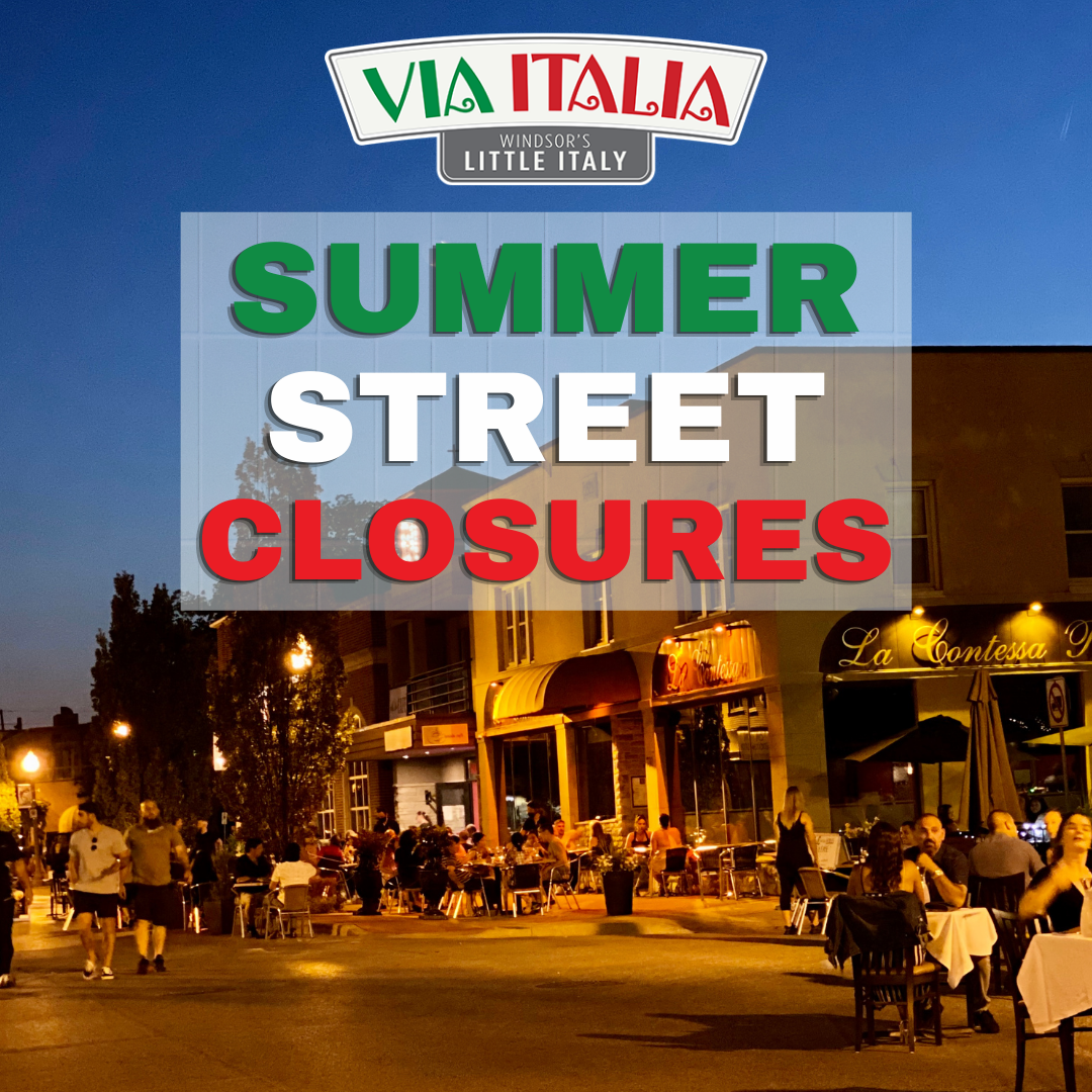 Via Italia - Windsors Little Italy on Erie Street - VIA ITALIA