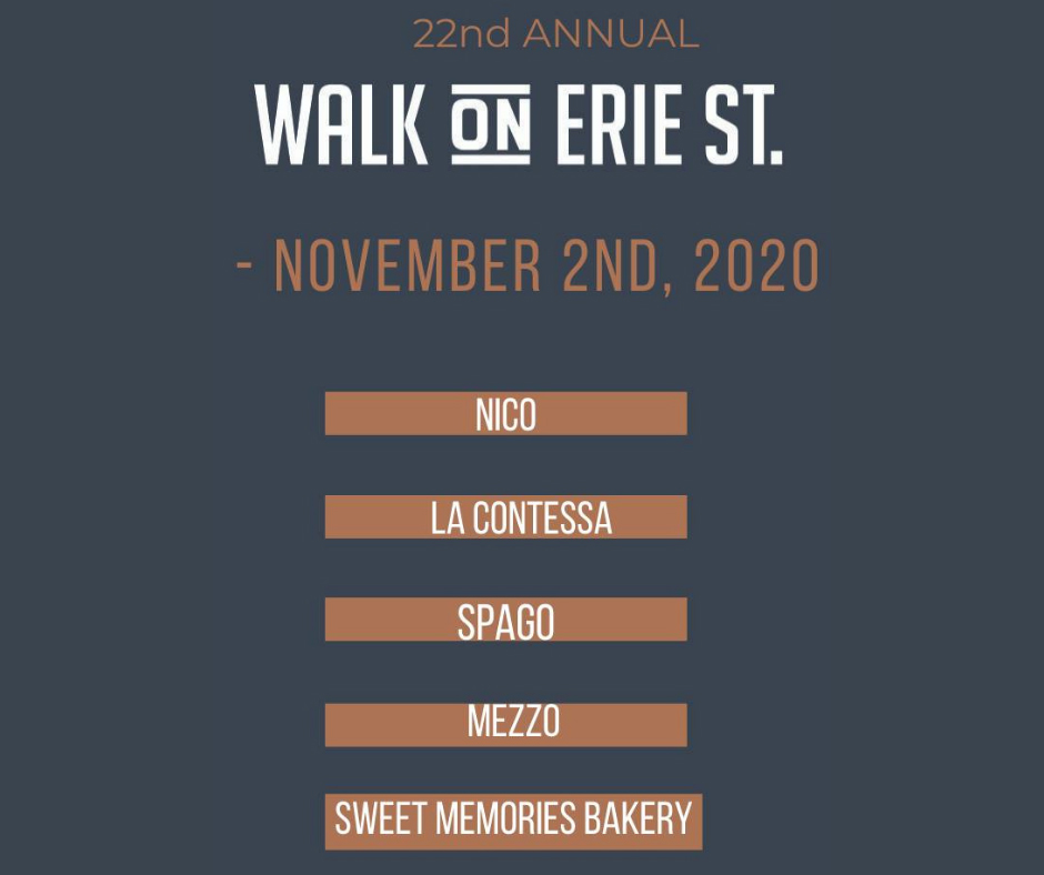 Walk on Erie Street